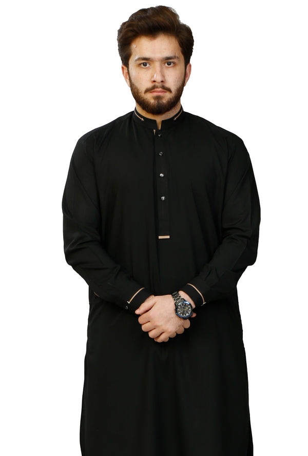 Black Shalwar Kameez